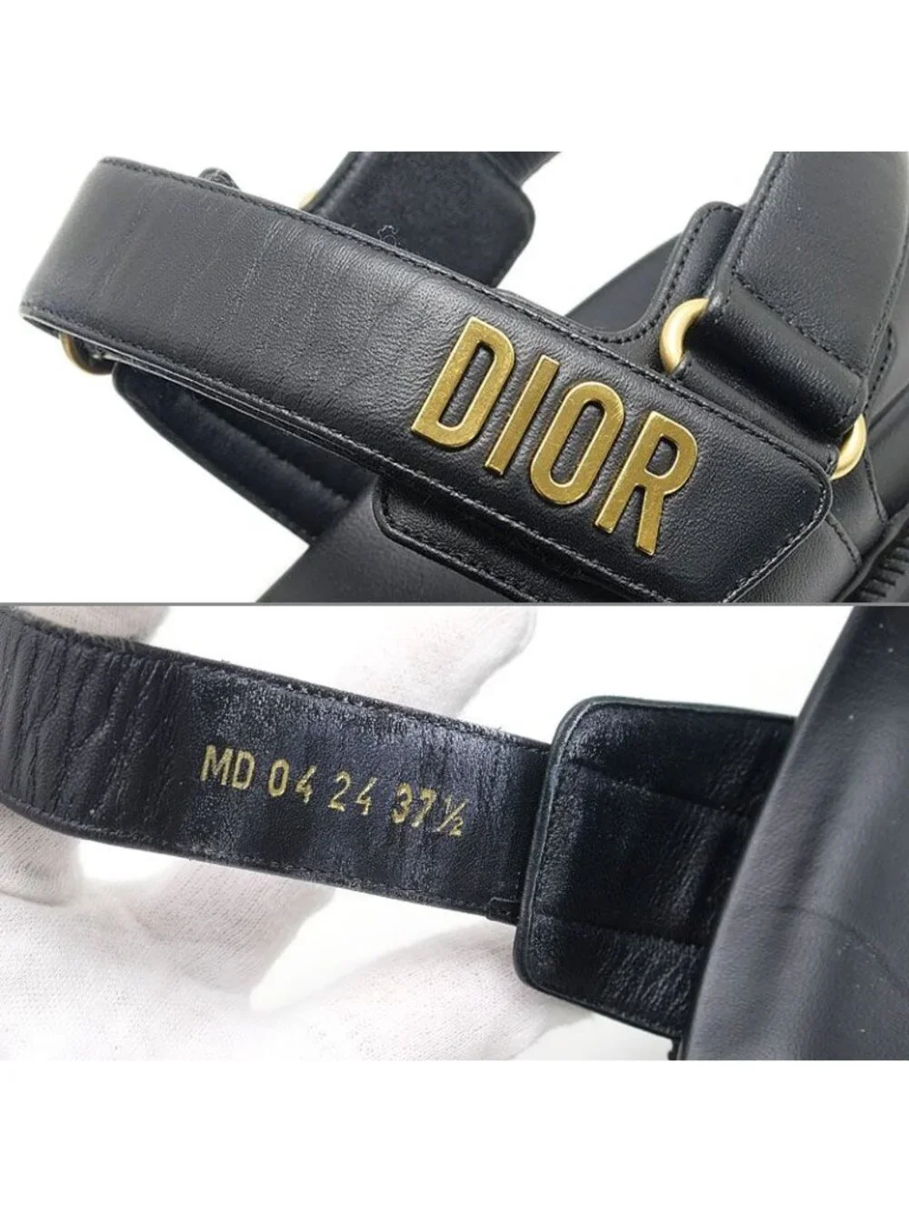 Dior Dioract Platform Sandals